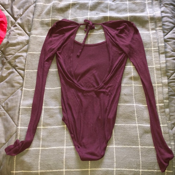 Tie back body suit - Picture 2 of 2